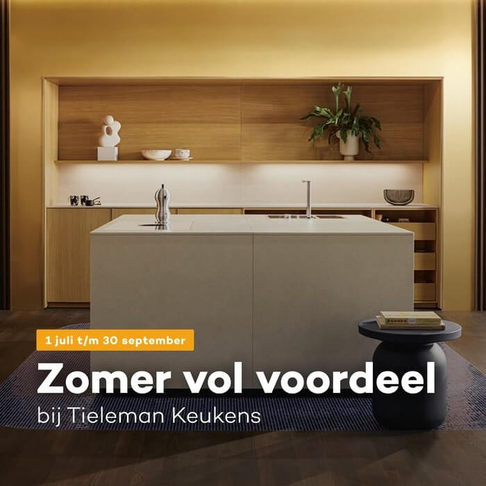 Zomer vol voordeel bij Tieleman Keukens