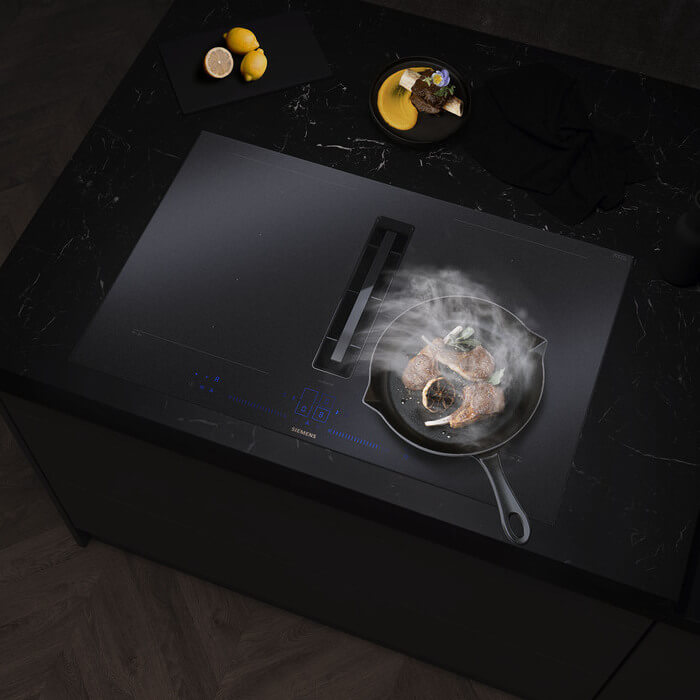 Bekroond én vernieuwd: de Siemens kookplaat nu ook in matzwart verkrijgbaar