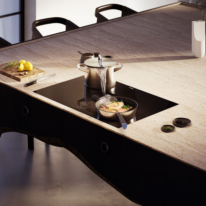 BORA Pure: één oplossing voor elke keuken, van compact tot royaal