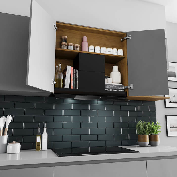 De onzichtbare afzuigkap van Bosch die zorgt voor extra kastruimte