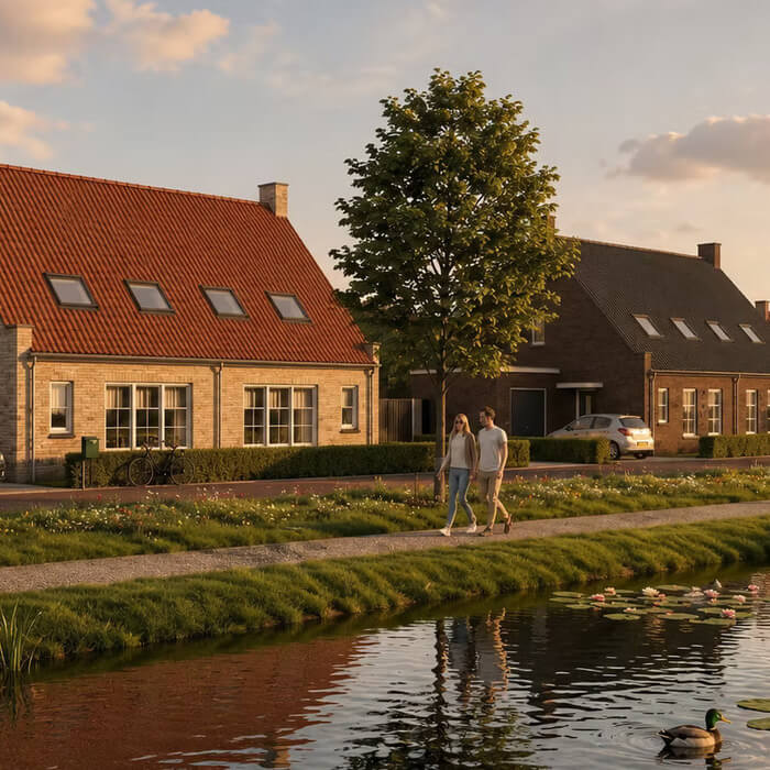 Verkoop gestart: nieuwbouwproject Waterlint Tholen