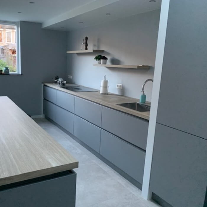 Geplaatste Tieleman-keuken bij tevreden klant in Waddinxveen