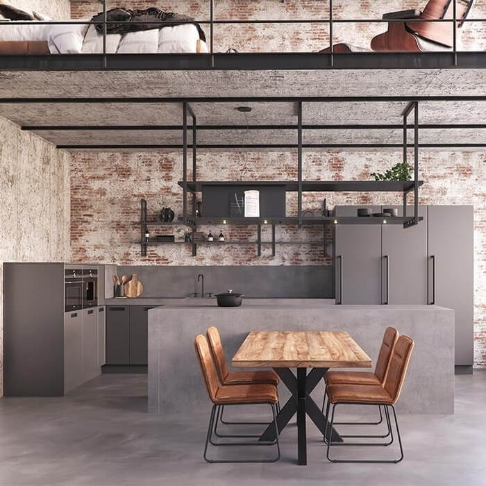 Keukeninspiratie: de industriële Keller Rock Solid