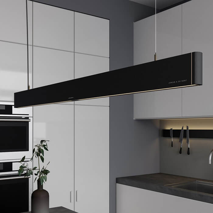 Unieke keukenverlichting van Jansen en De Bont 