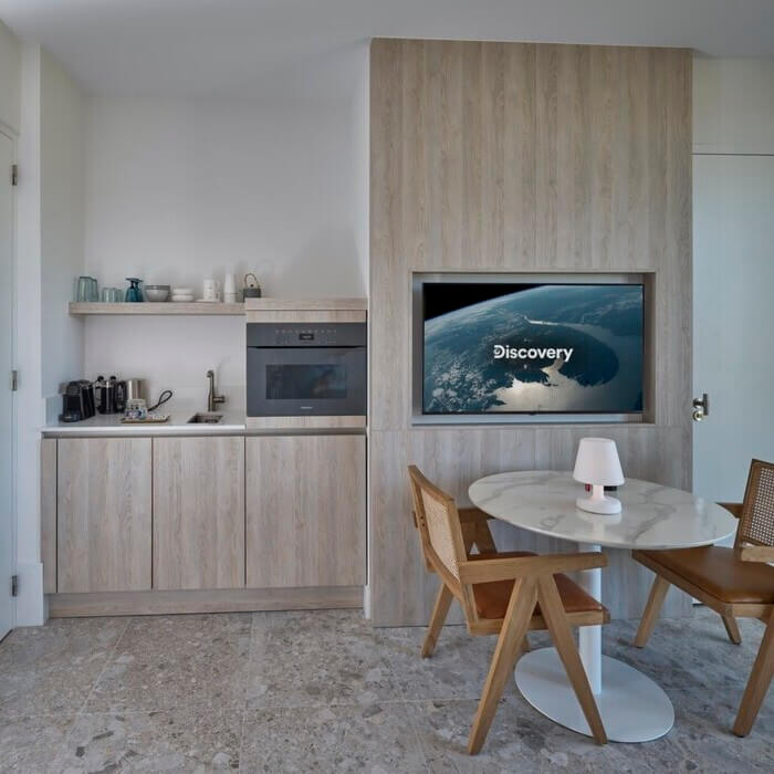 Binnenkijker; Tieleman-keukens in Summum Suites in Domburg