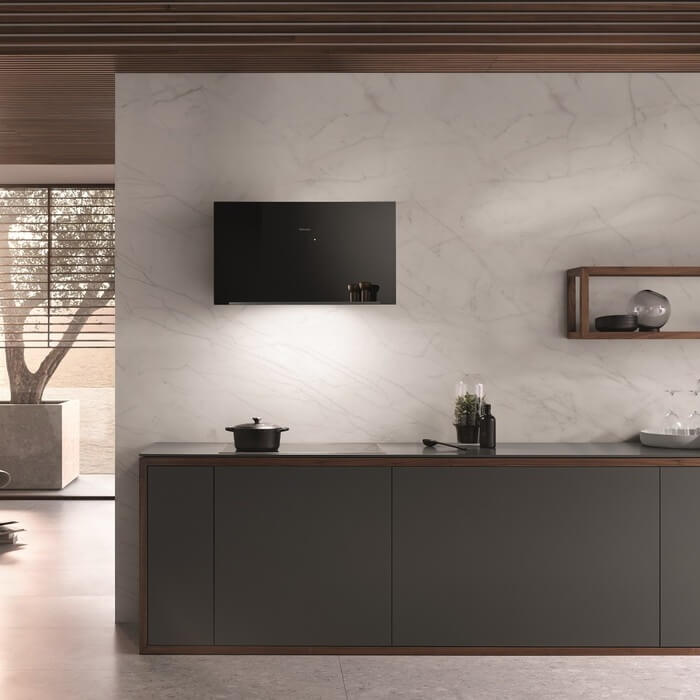 Keukeninspiratie; Miele screen wandschouwkap