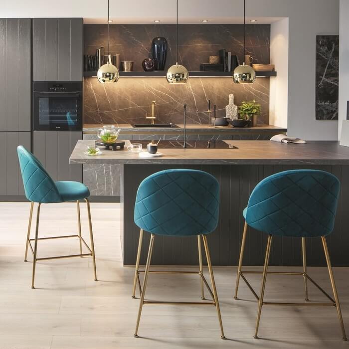 Keuken uitgelicht: Schuller Targa L542 Marmer Scuro 