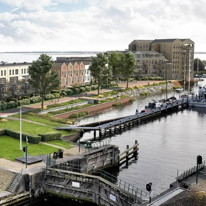 Nieuwbouwproject Veerhaven in Hellevoetsluis