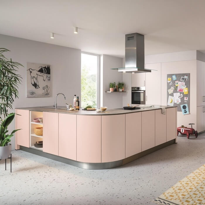 Valentijnsdag; Liefde is... een roze keuken