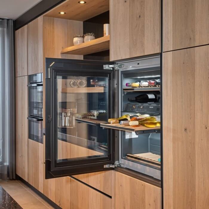 Keukeninspiratie; Miele apparatuur in verschillende Tieleman-keukens