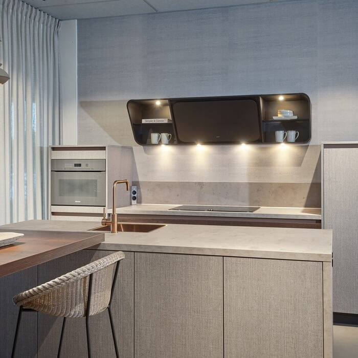 Nieuwe showroomkeuken: Keller GL2600/GL2000 in Scandinavische en Japandi stijl