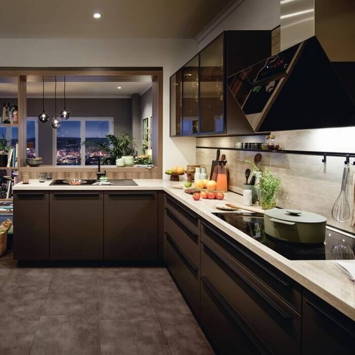 Keuken in de spotlight: Schüller Arosa in mokkabruin