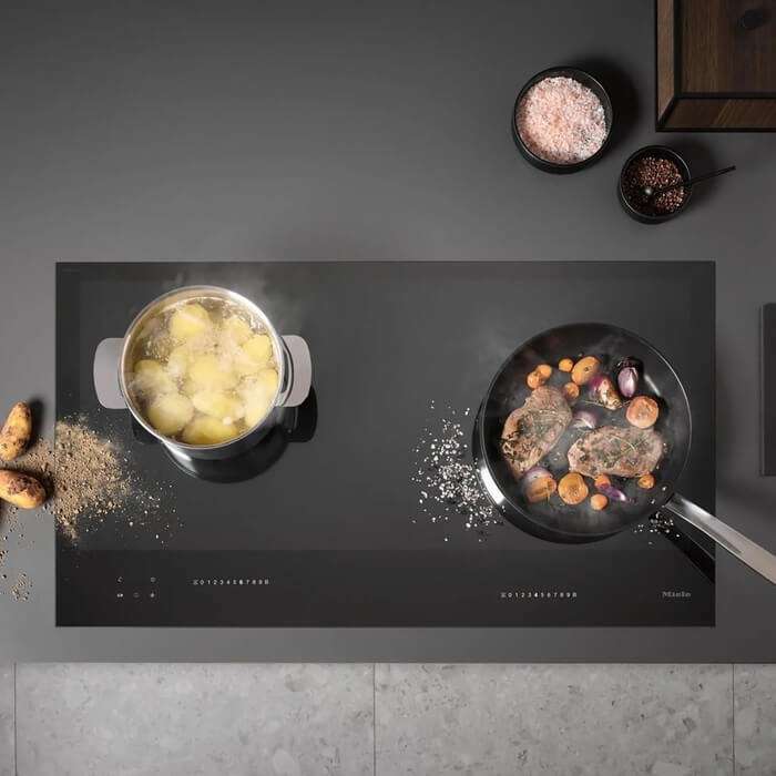 Keukenapparaat Uitgelicht: Miele inductiekookplaat met DiamondFinish