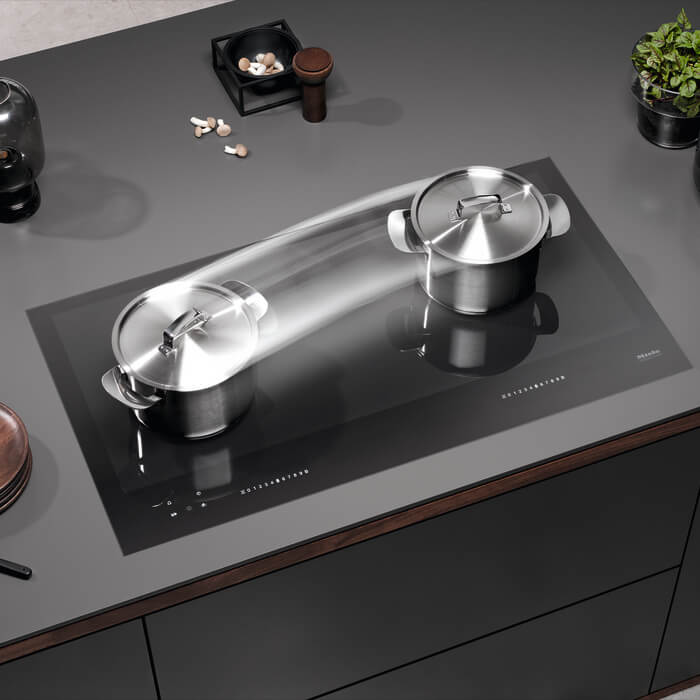 Keukenapparaat uitgelicht: Miele inductiekookplaat met panherkenning en volledige bewegingsvrijheid