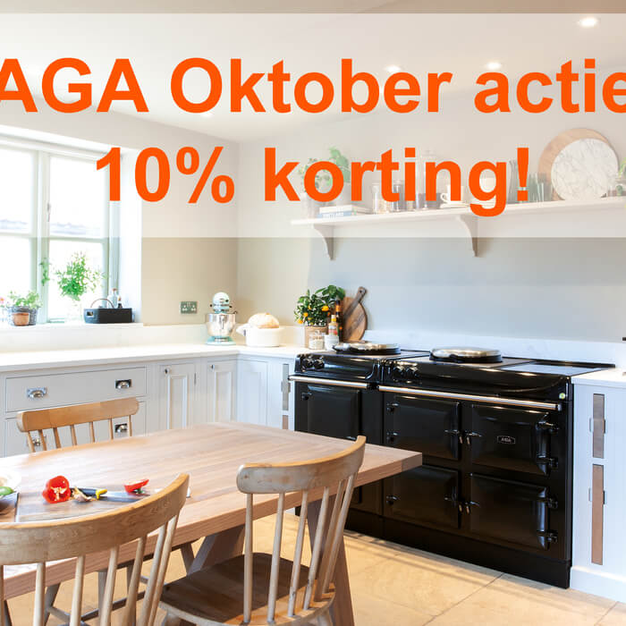 AGA oktober actie: Ontvang 10% korting op een AGA fornuis