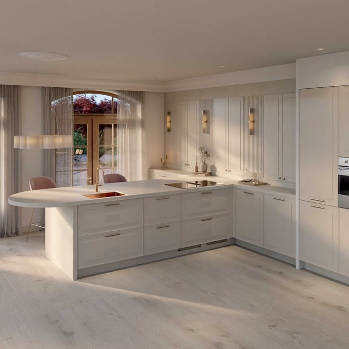 Elegante eenvoud: Timeless charm keuken van Keller