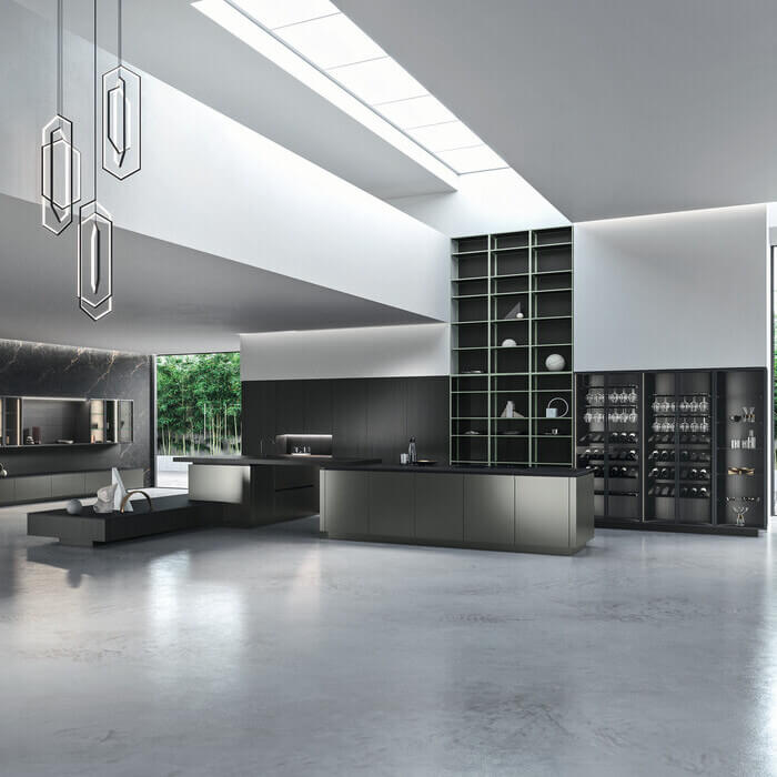 Keuken uitgelicht: Snaidero Look Verde Grey