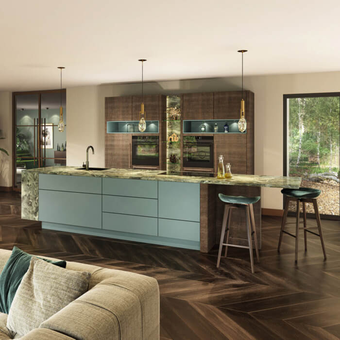 Keuken uitgelicht: Industriële Keller keuken Nature's Choice 