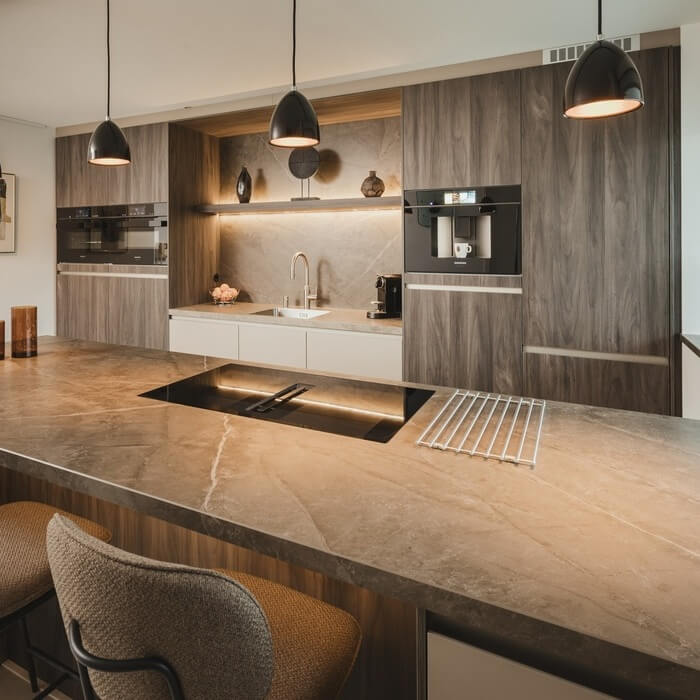 Binnenkijker: Geplaatste elegante Tieleman-keuken in Amstelveen