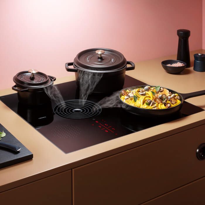 BORA inductiekookplaten met afzuiging: slim en efficiënt 