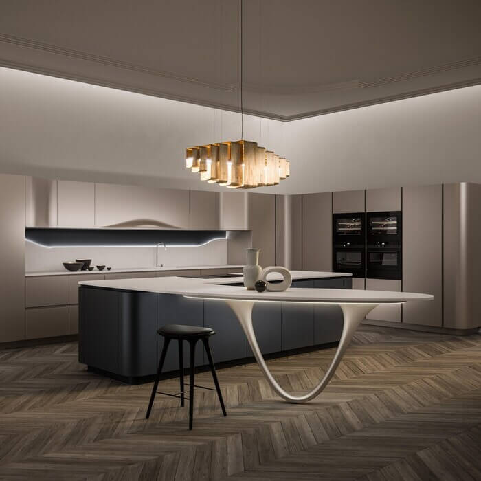 Keukenmodel uitgelicht: Snaidero Ola, een design meesterwerk