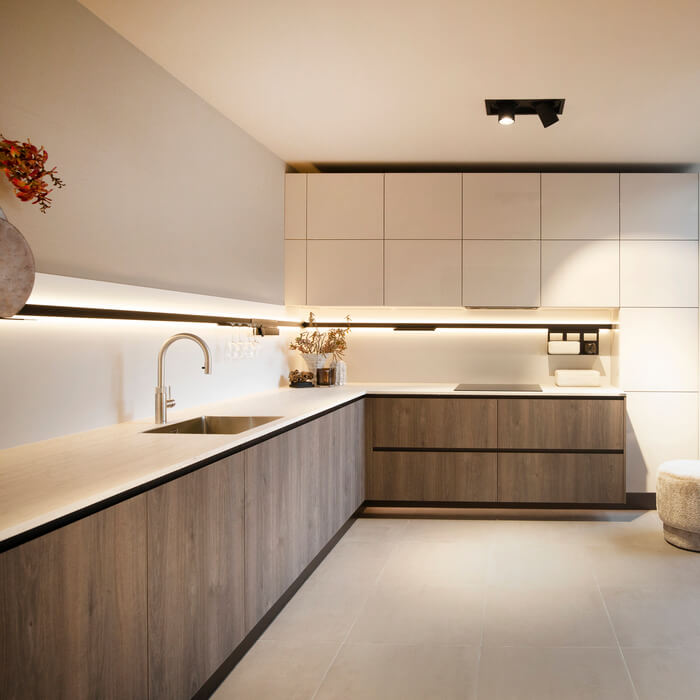 Nieuw in de showroom: Schüller keuken in Japandi-stijl