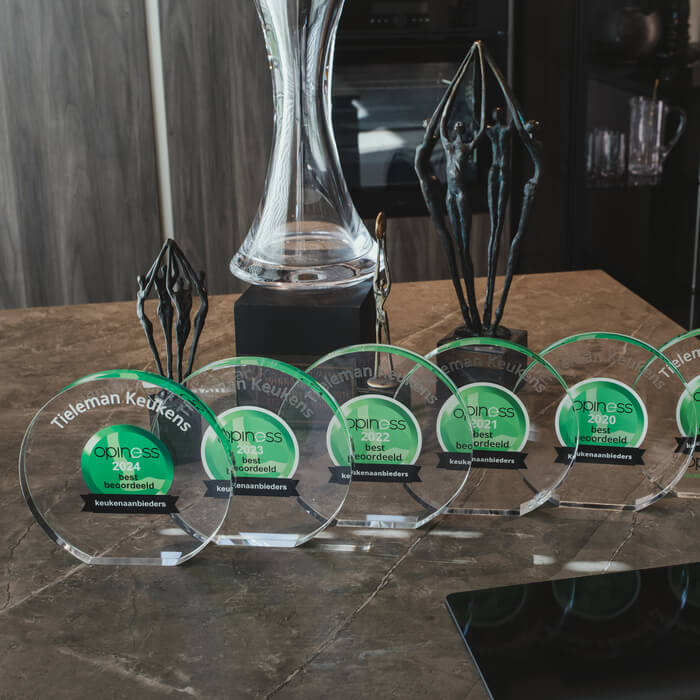 Tieleman Keukens opnieuw ‘Best Beoordeeld’ op Opiness.nl in 2025!