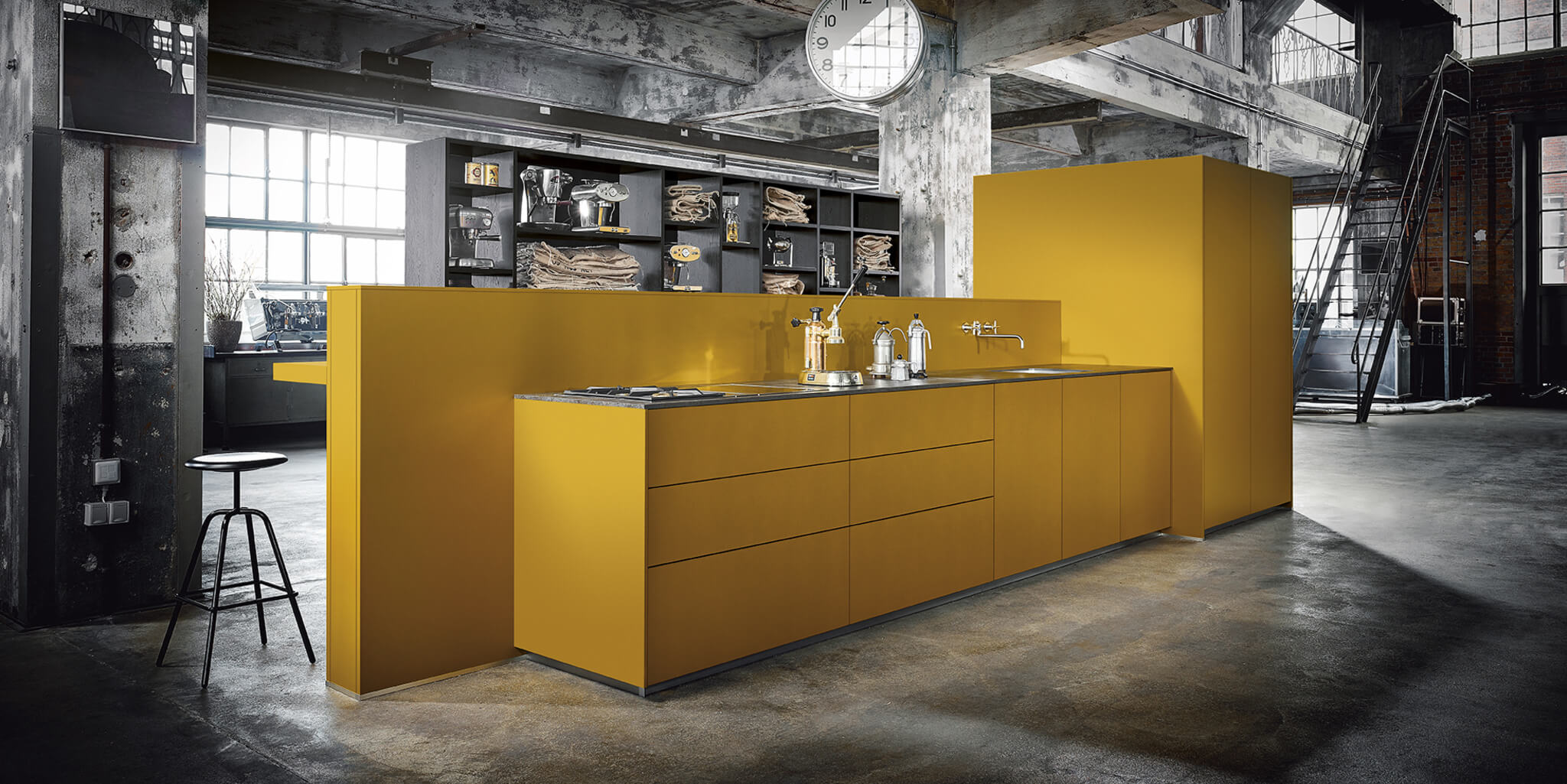 Durf met kleur in de keuken