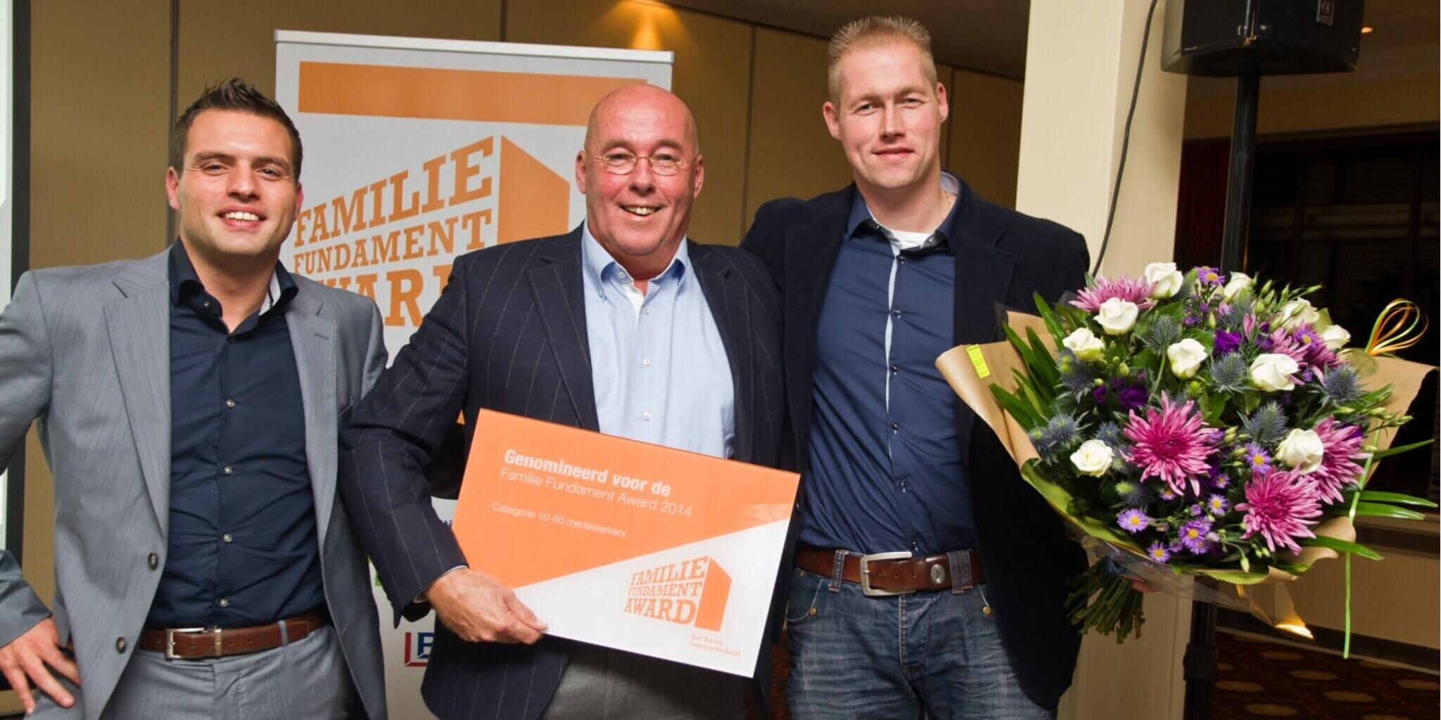 Beste Familiebedrijf van West Nederland 2014