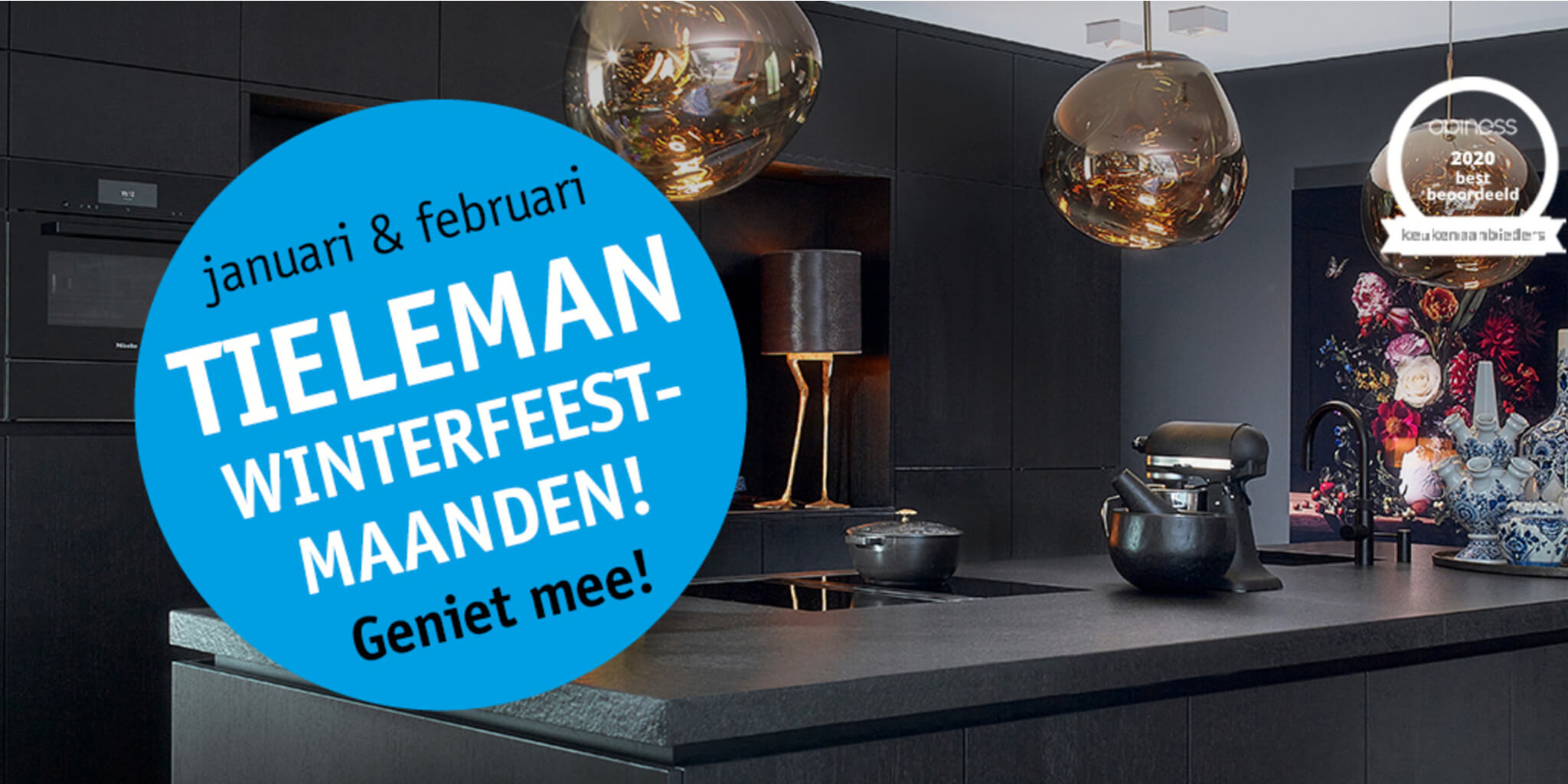 WinterFeestMaanden bij Tieleman Keukens