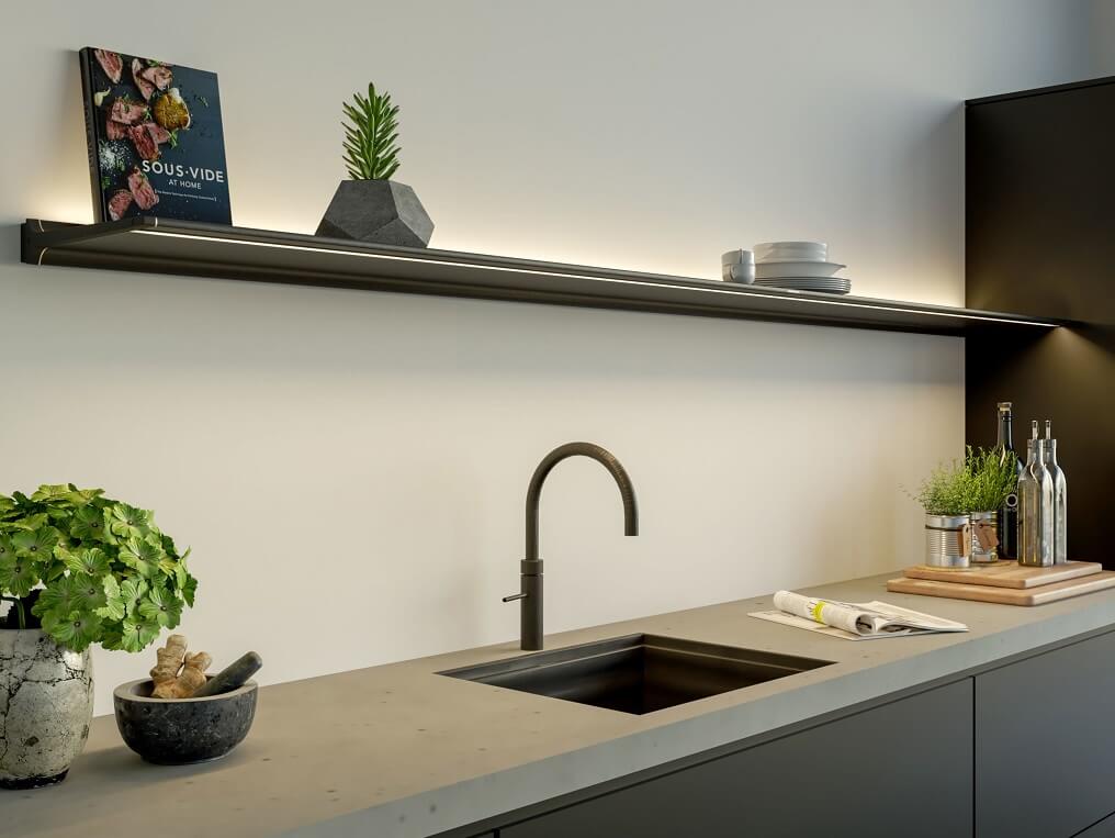 Jansen en De Bont keukenverlichting Shelf