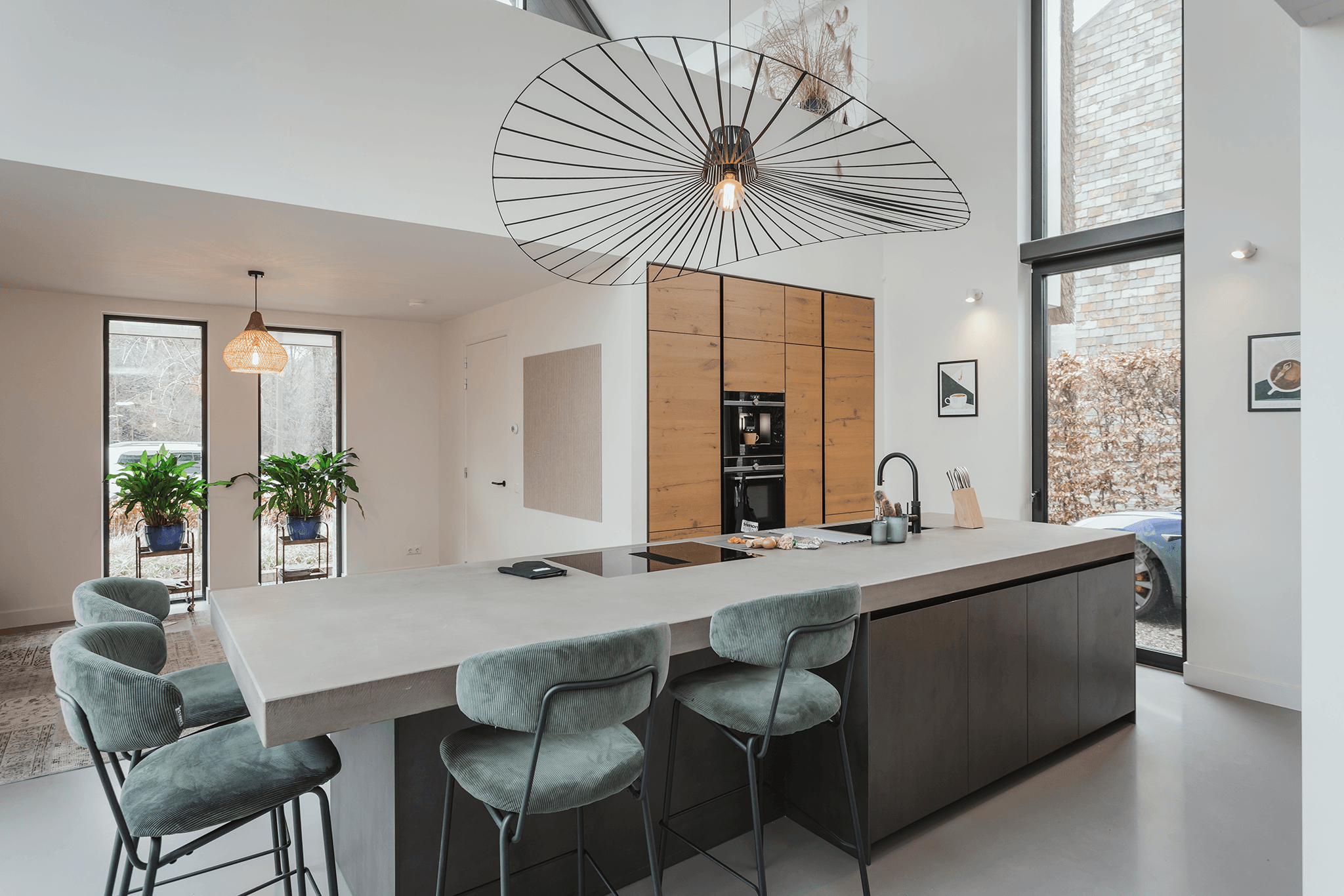 Landelijke moderne keuken luxe