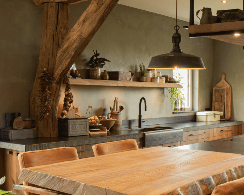 Landelijke keuken met eiland: hier moet u op letten