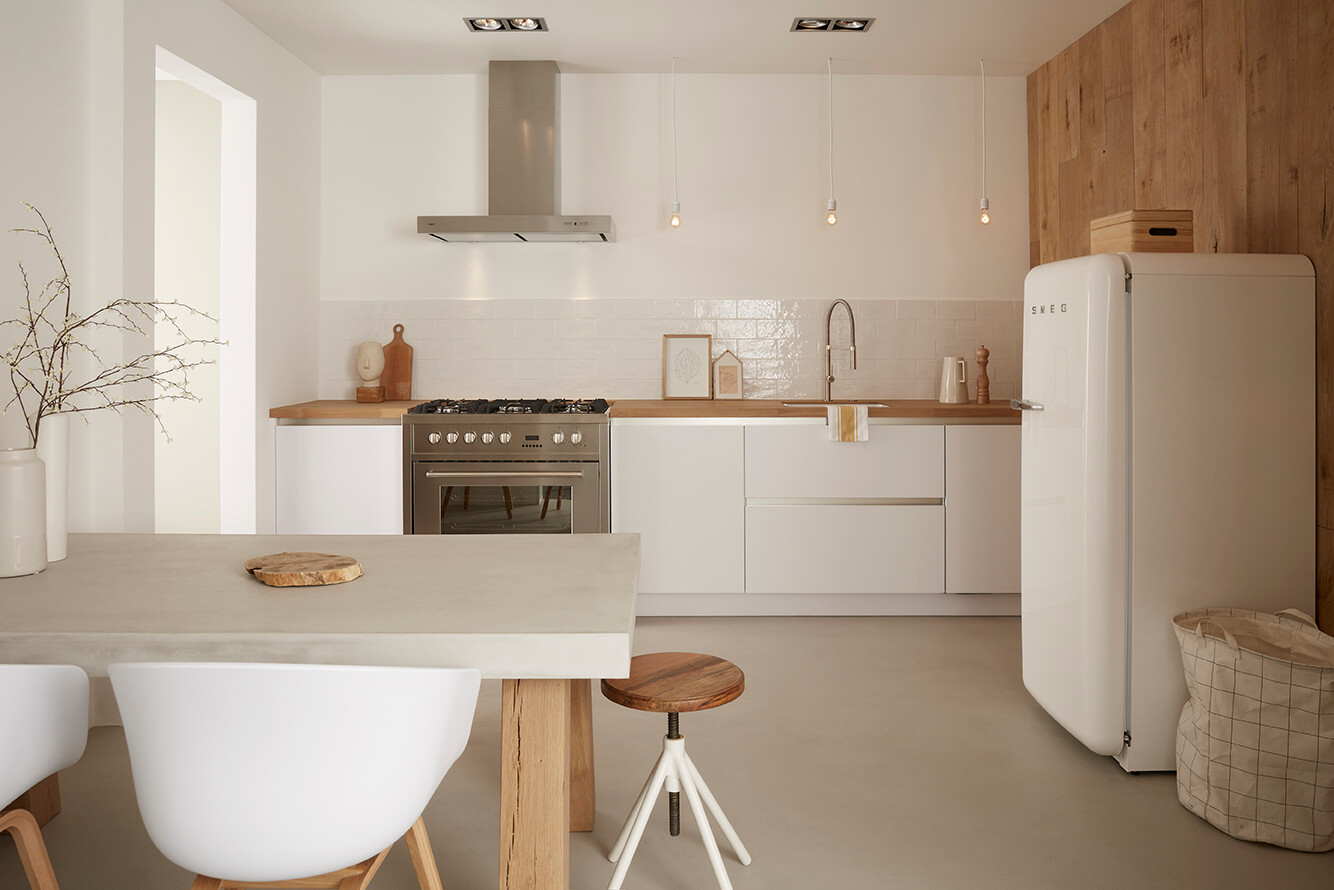robuuste keuken hout