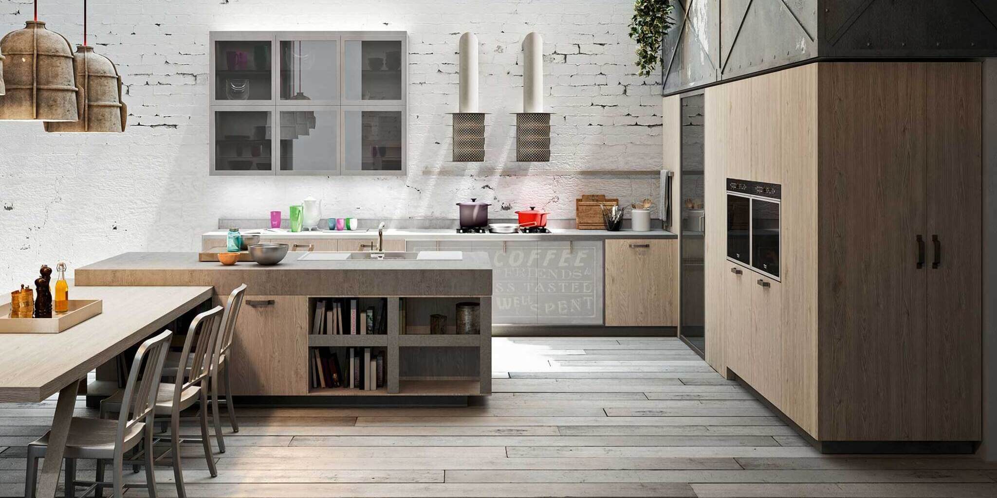 Moderne keukens met hout: de perfecte combinatie