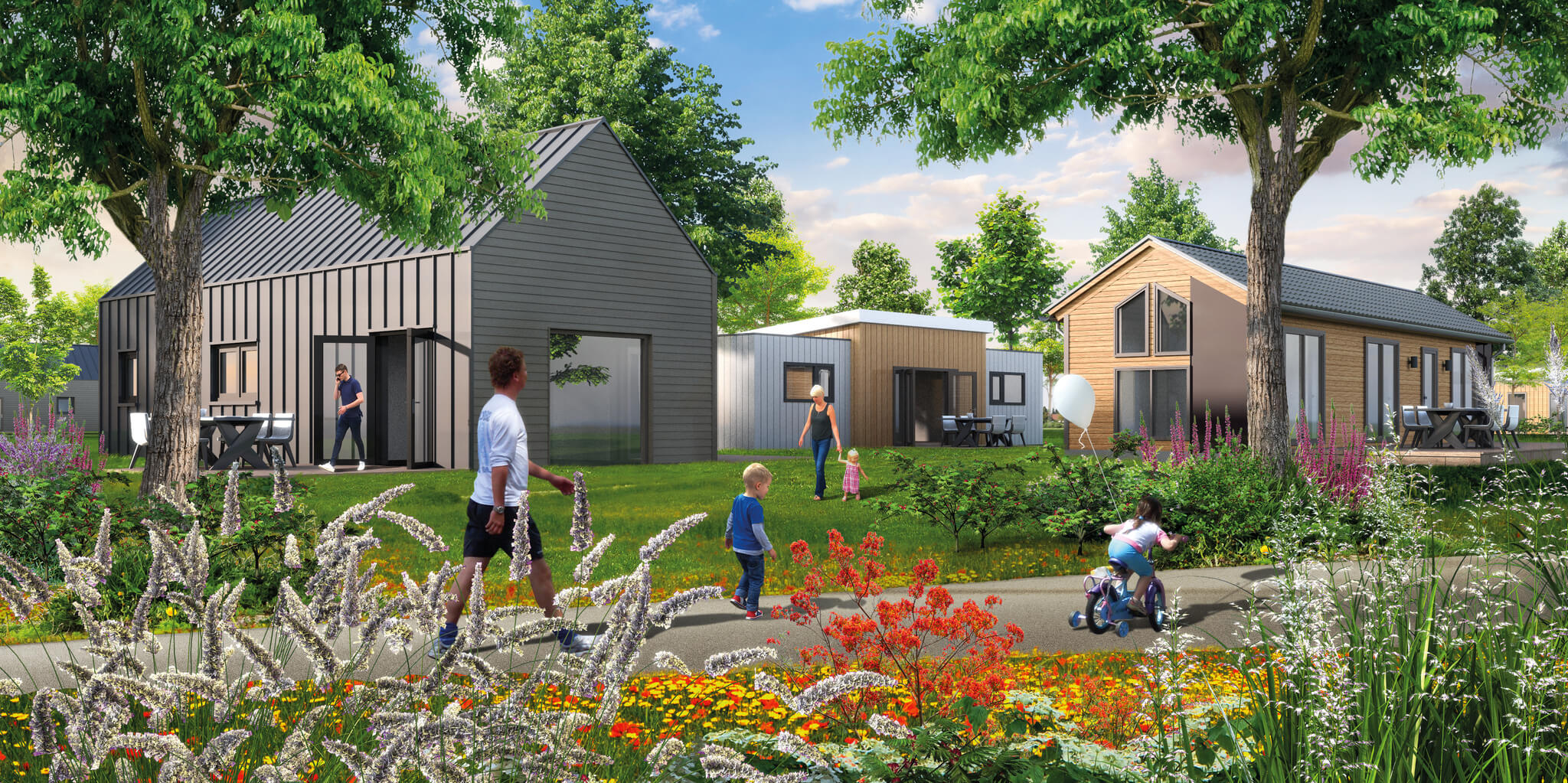 Nieuwbouwproject Recreatiepark Hellendoorn - recreatiechalets op eigen grond
