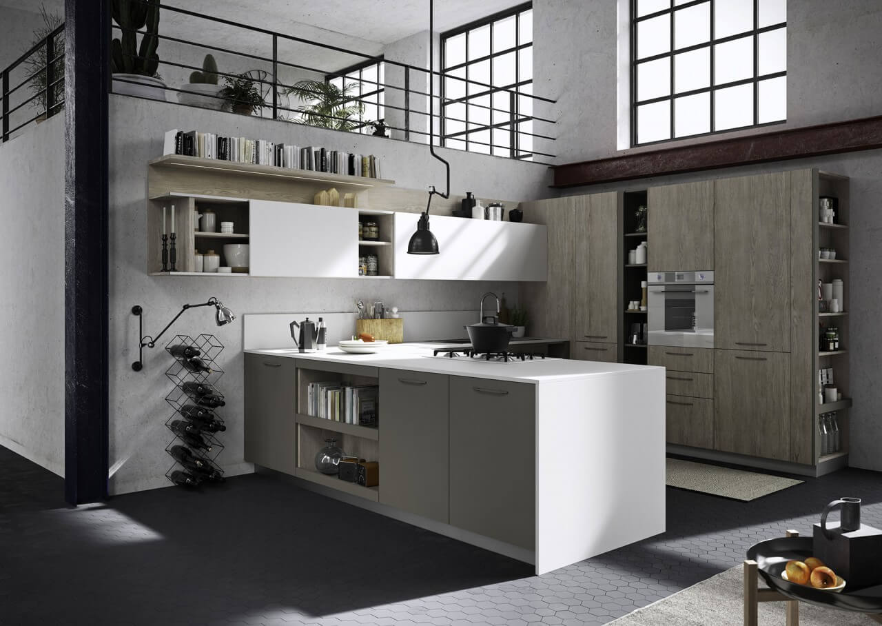 Snaidero Fun keuken met schiereiland