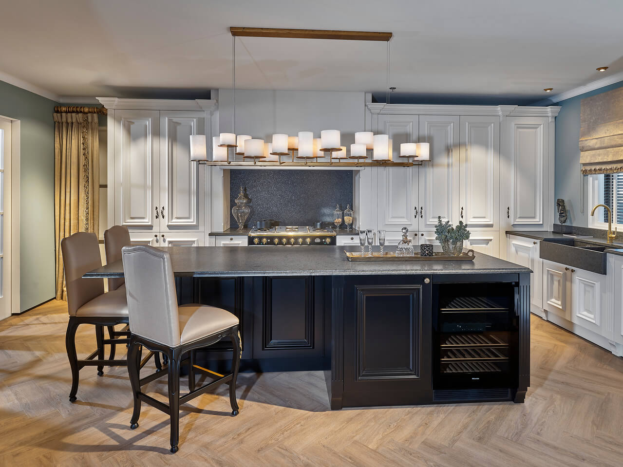 Model Fairmont en Long Island klassieke keuken