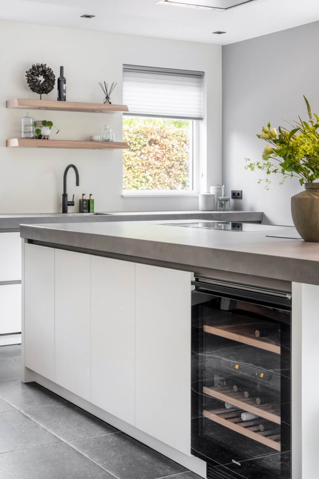 Miele in geplaatste Tieleman-keuken