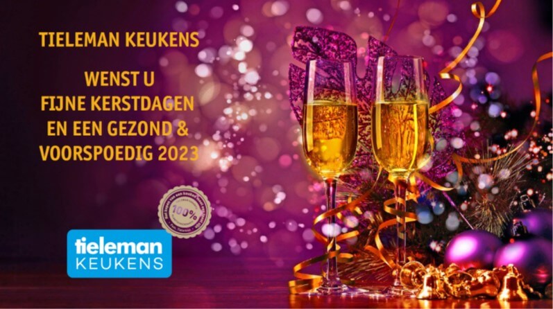 Kerstkaart Tieleman Keukens 2022
