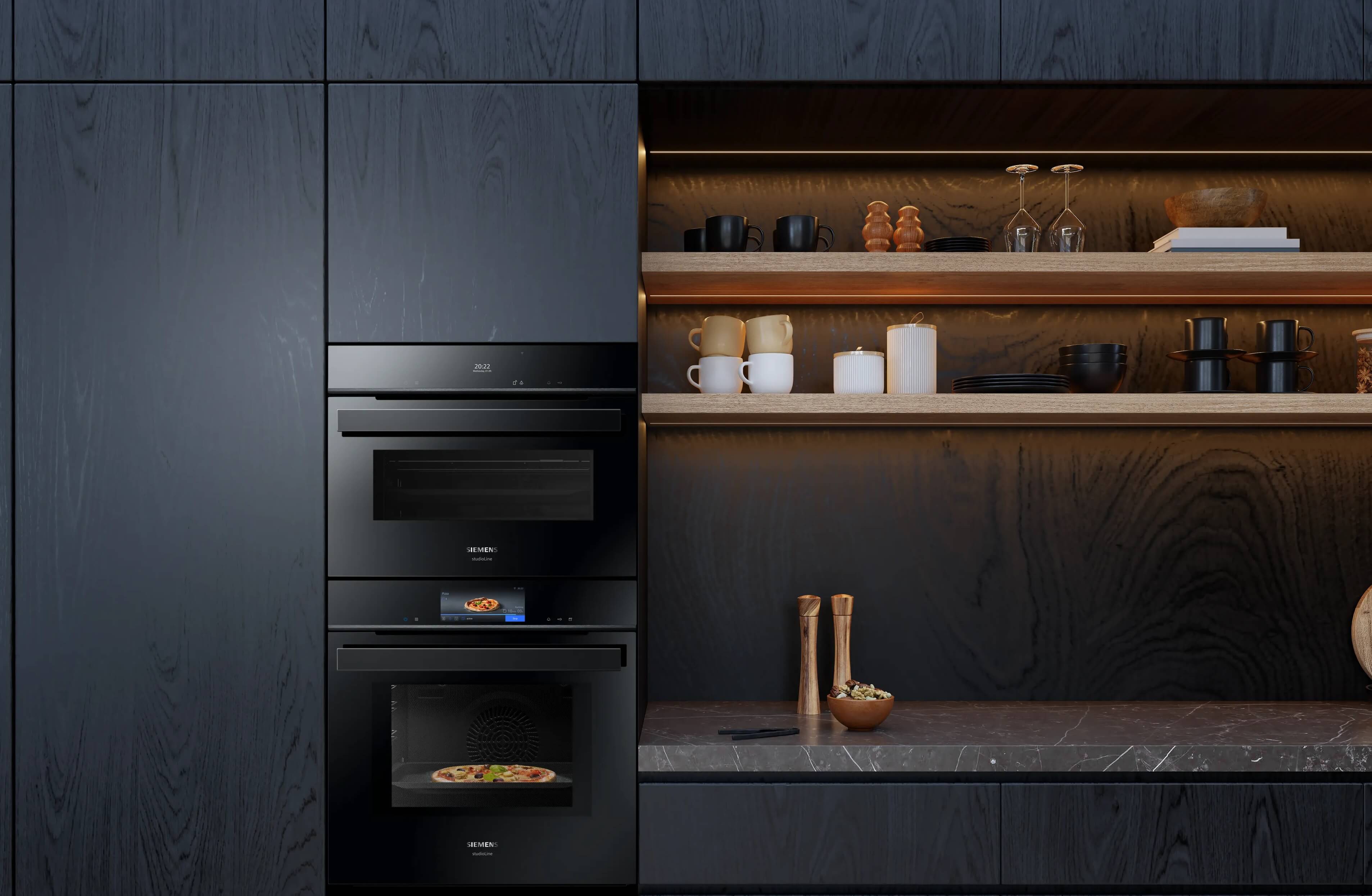 Siemens iQ700 oven zwart