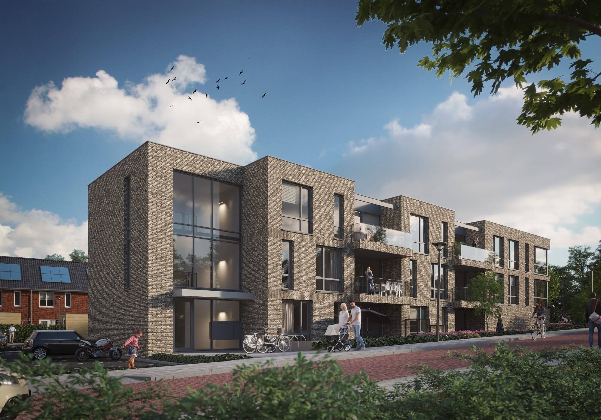 Project Zwaluwstate in Zevenbergschen Hoek