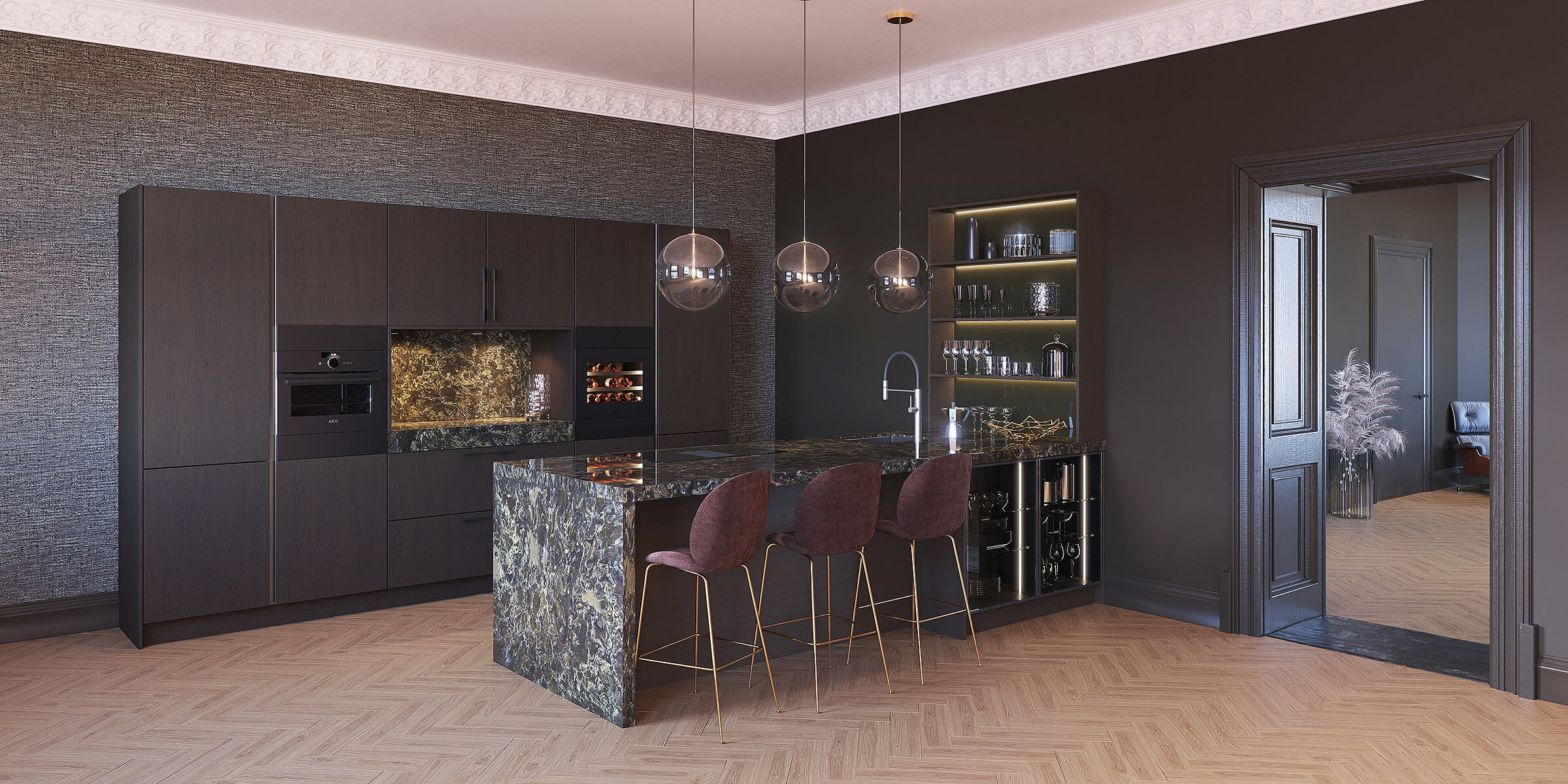 Keller keuken Glam Chic