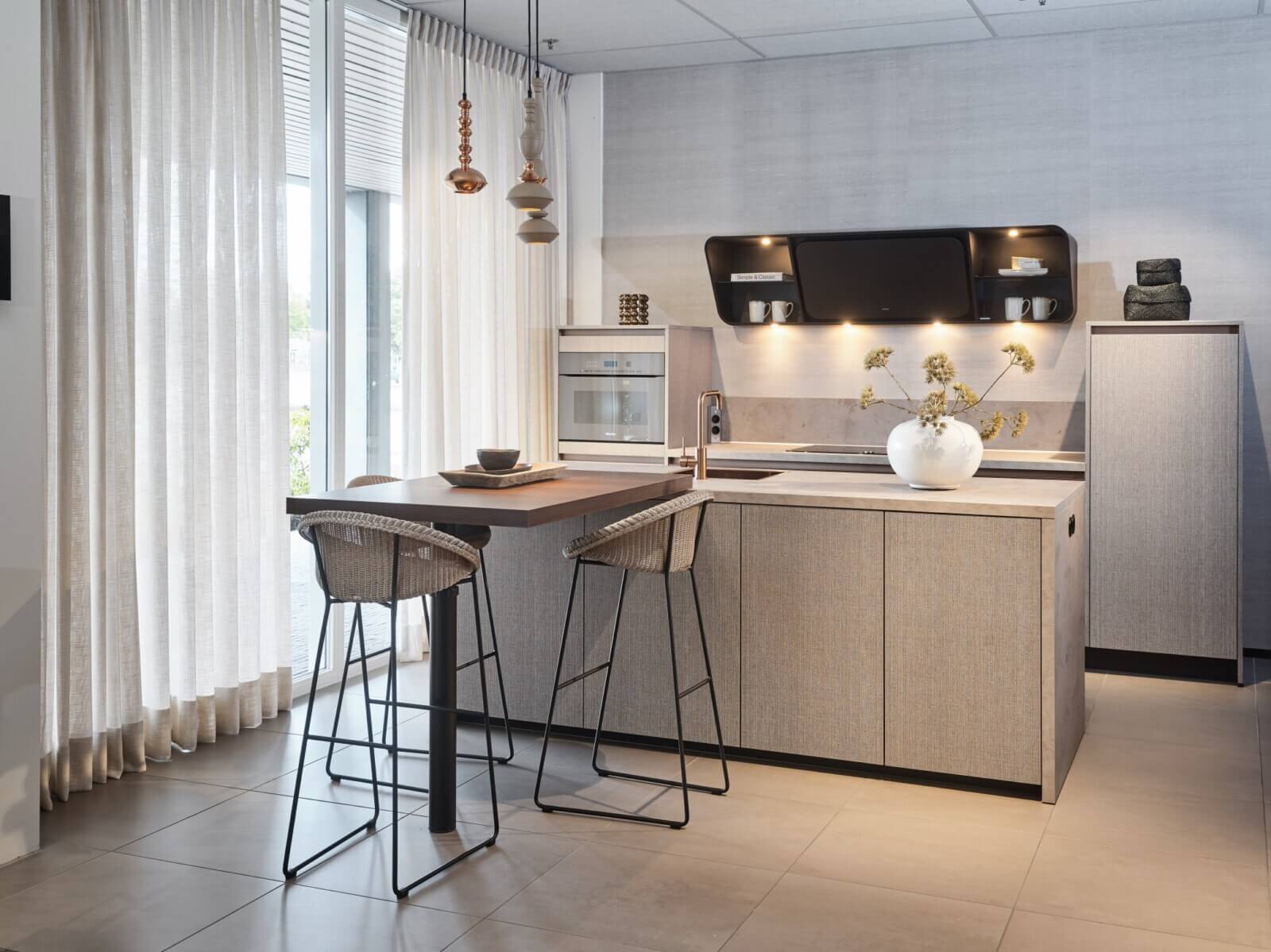Keukentrend 2024: minimalistische keuken in Japandi stijl