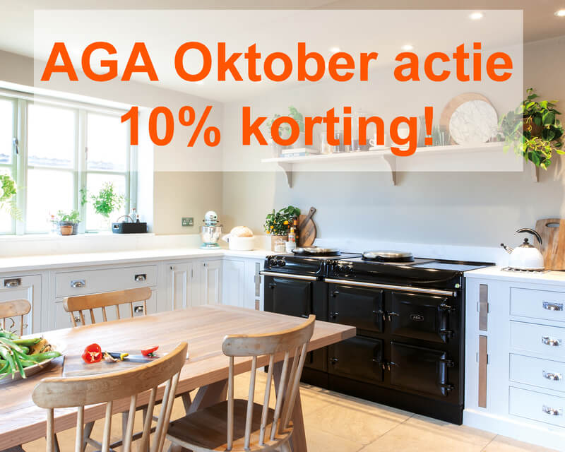 AGA oktober actie: Ontvang 10% korting op een AGA fornuis