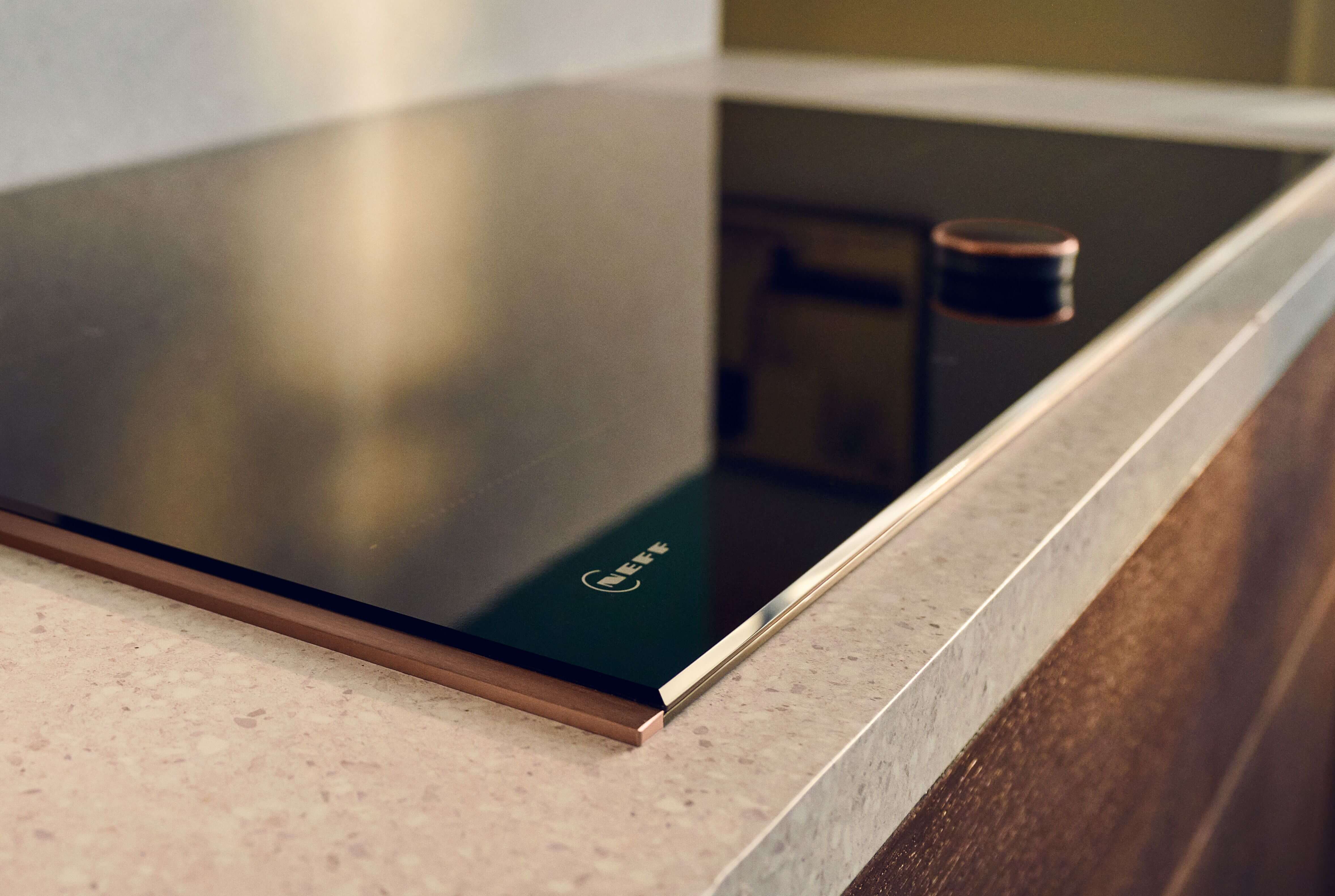 NEFF Flex design inductiekookplaat met afzuiging