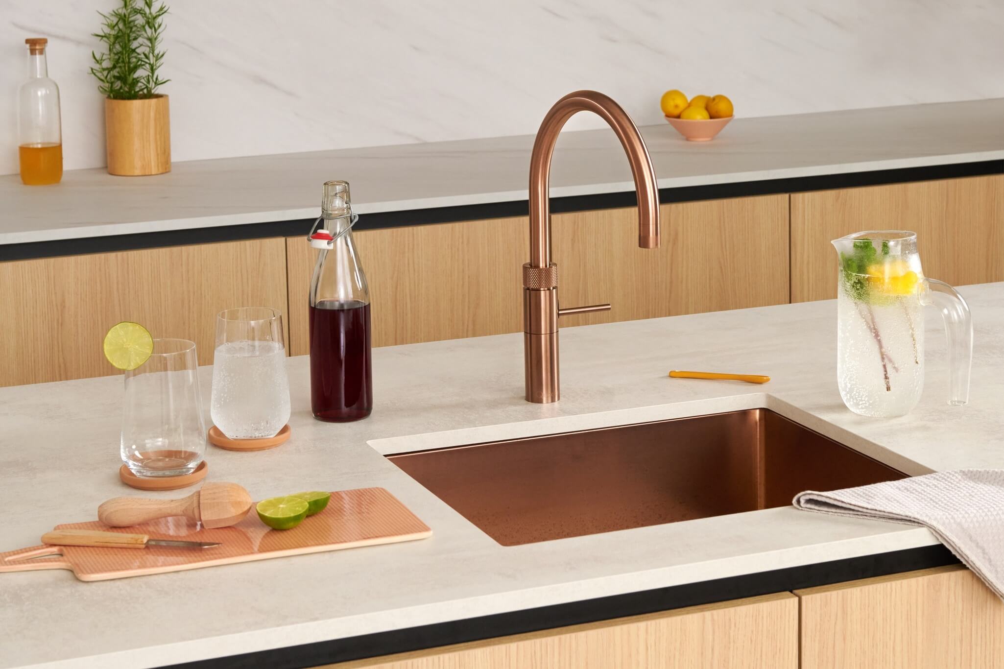 Quooker rosé koper