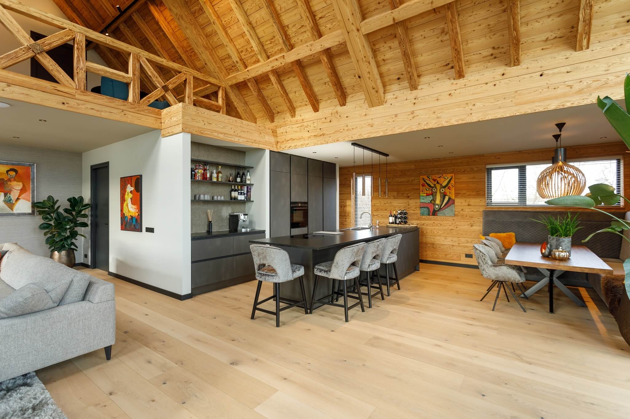 Geplaatste Tieleman-keuken in Oostenrijkse sfeer