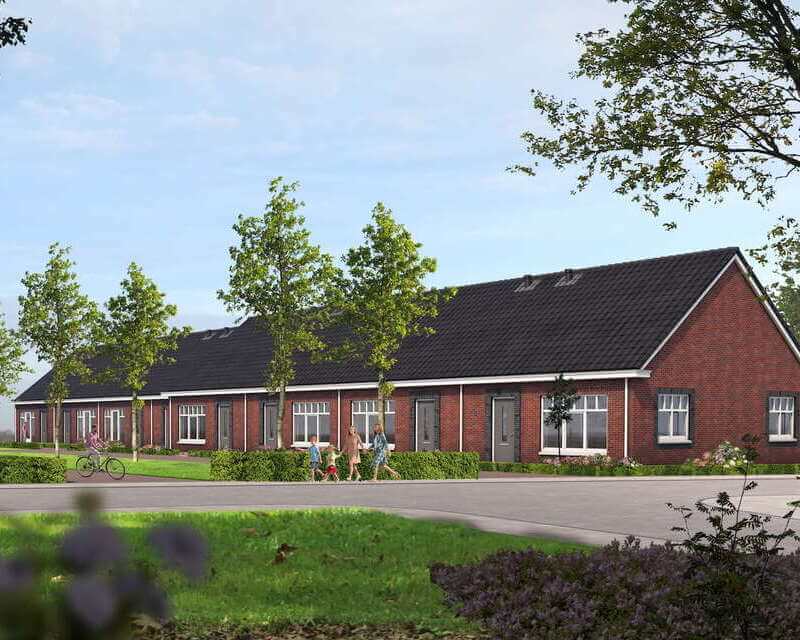 Nieuwbouwproject: levensloopbestendig wonen in De Pastorietuin, Stellendam