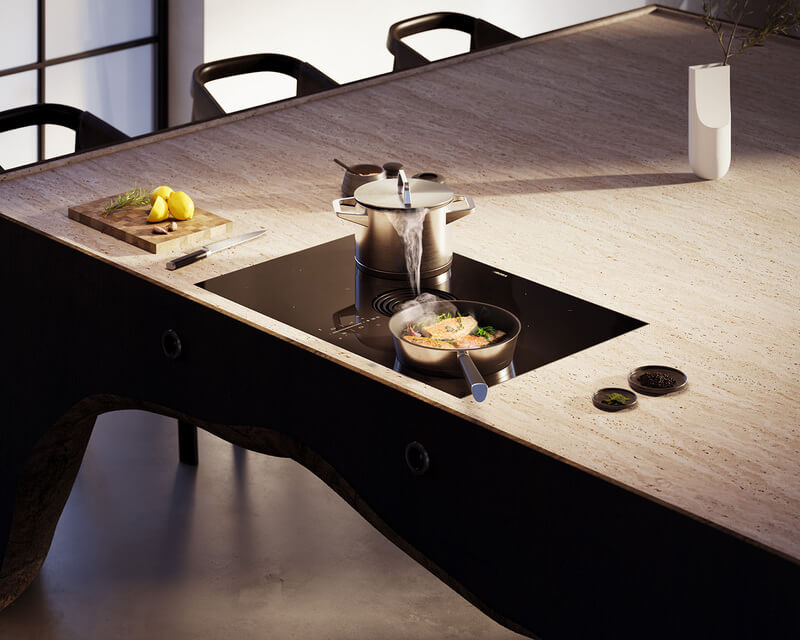 BORA Pure: één oplossing voor elke keuken, van compact tot royaal